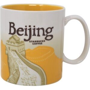 2012 Starbucks Coffee Global Icon Mug Cup BEIJING China 16 oz